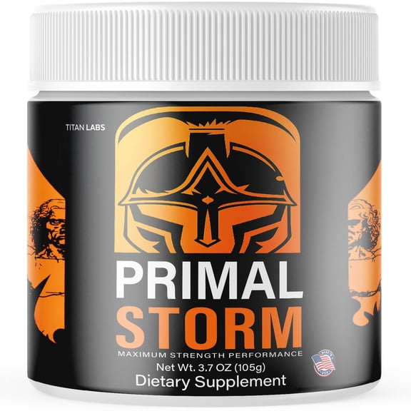 Primal Storm Powder Advanced Formula Supplement to Support Active Lifestyle PrimalStorm 30 Servings