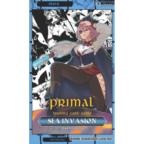 Primal Trading Card Game Starter Deck Sea Invasion