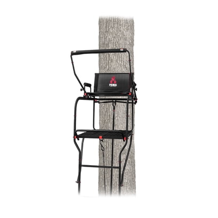 Primal Treestands Mac Daddy 22 Ft Extra Wide Deluxe Hunting Ladderstand