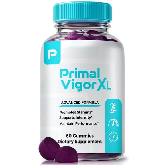 Primal Vigor XL Gummies Official PrimalVigor XL ME All-Natural Gummy for Physical Health & Well-Being, Gomitas for Vitality & Energy Support, Reviews (60 Gummies)