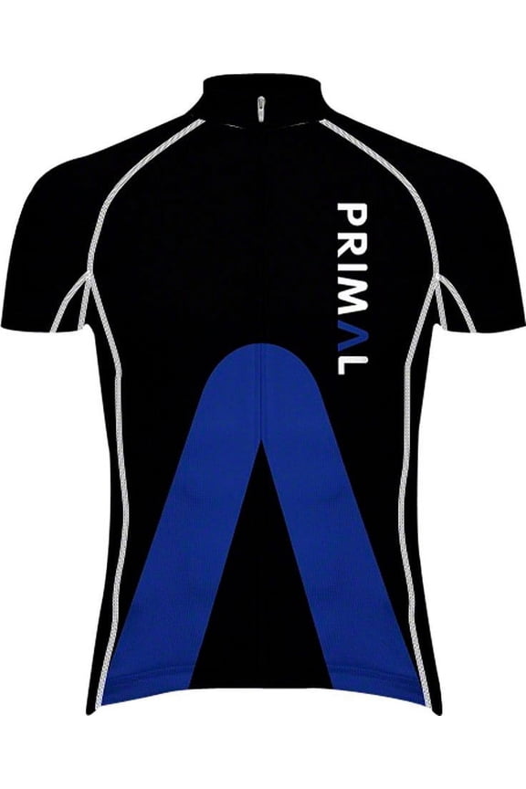 Aro EVO Men's Cycling Jersey: Blue/Black, 2XL