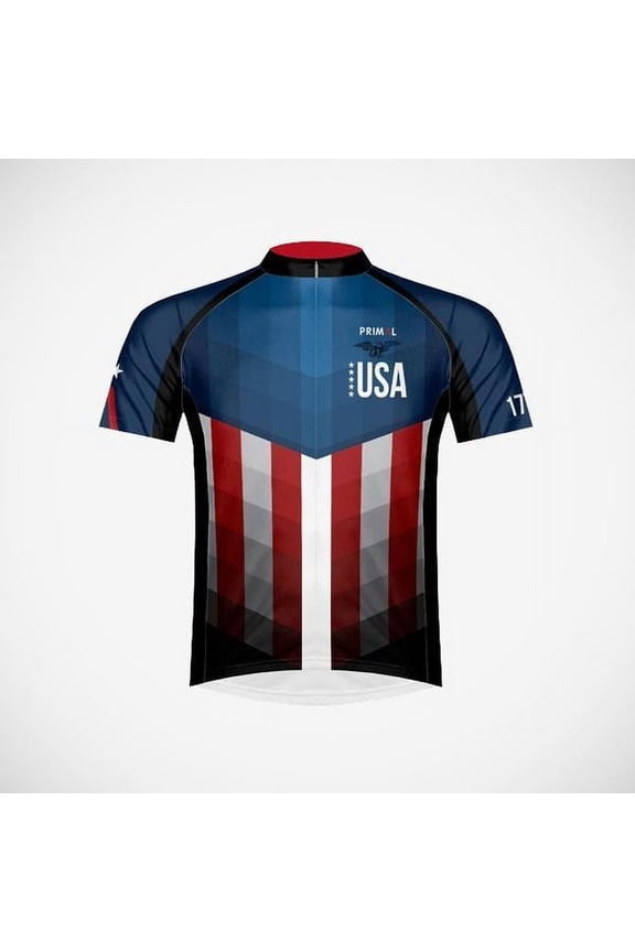 Men's American Patriot Cycling Jersey - Small