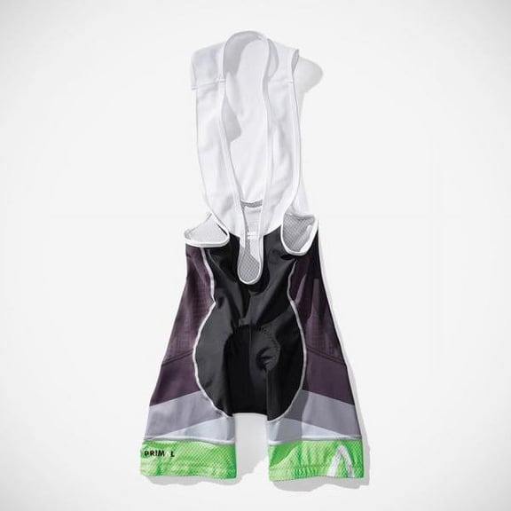 Primal Wear Men's Sound Barrier Helix Bib Shorts - Green / Small