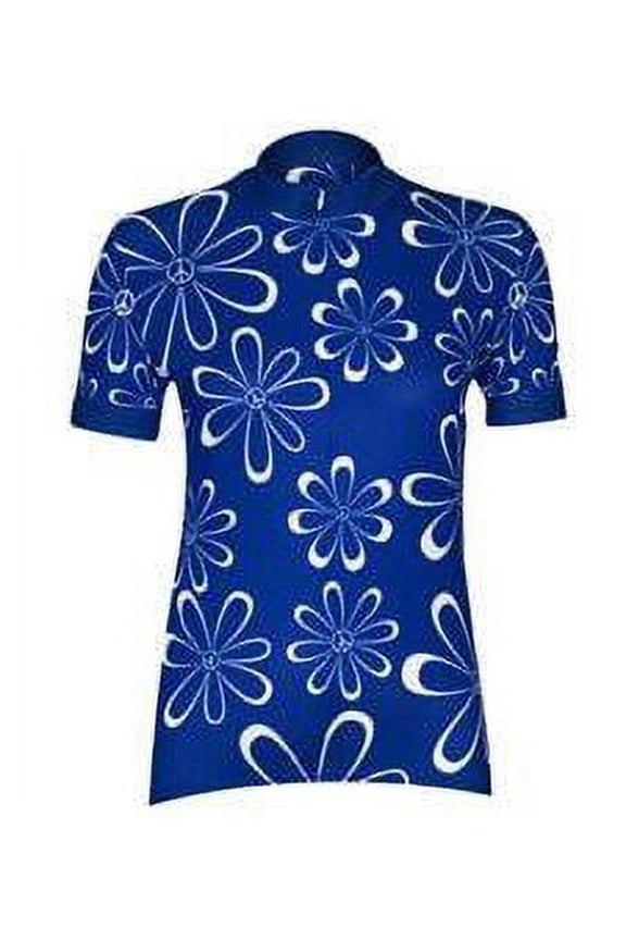 Women's Peace Flower Cycling Jersey - Small