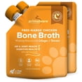 thumbnail image 1 of Primalvore Free-Range Bone Broth for Dogs &Cats, Mobility Formula w/Collagen Peptides to Help Support Hip & Joints, Digestion, Skin & Coat and Hydration, Human Grade, Made in USA. Chicken 2 Pack, 1 of 1