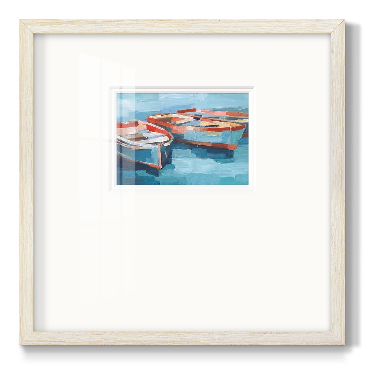 Primary Boats IIPremium Framed Print