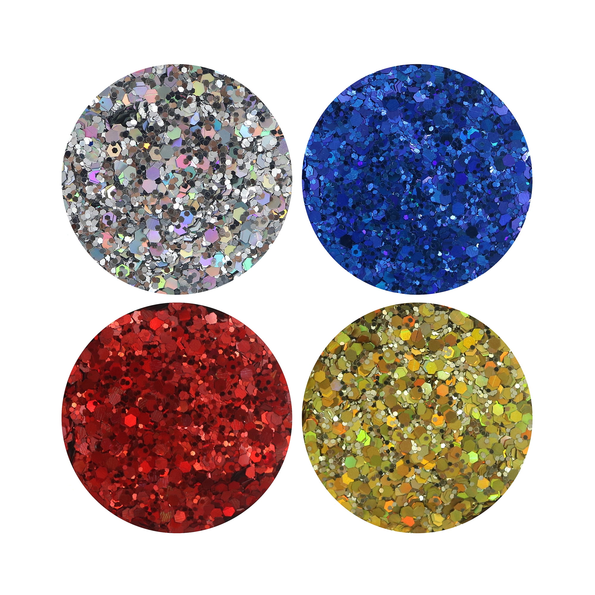 Primary Colors Glitter Set by Creatology – Assorted Classic Glitter for Paper Crafts - DIY Projects & Decorations - 12 Pack