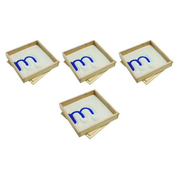 Primary Concepts Letter Formation Sand Trays, Set of 4