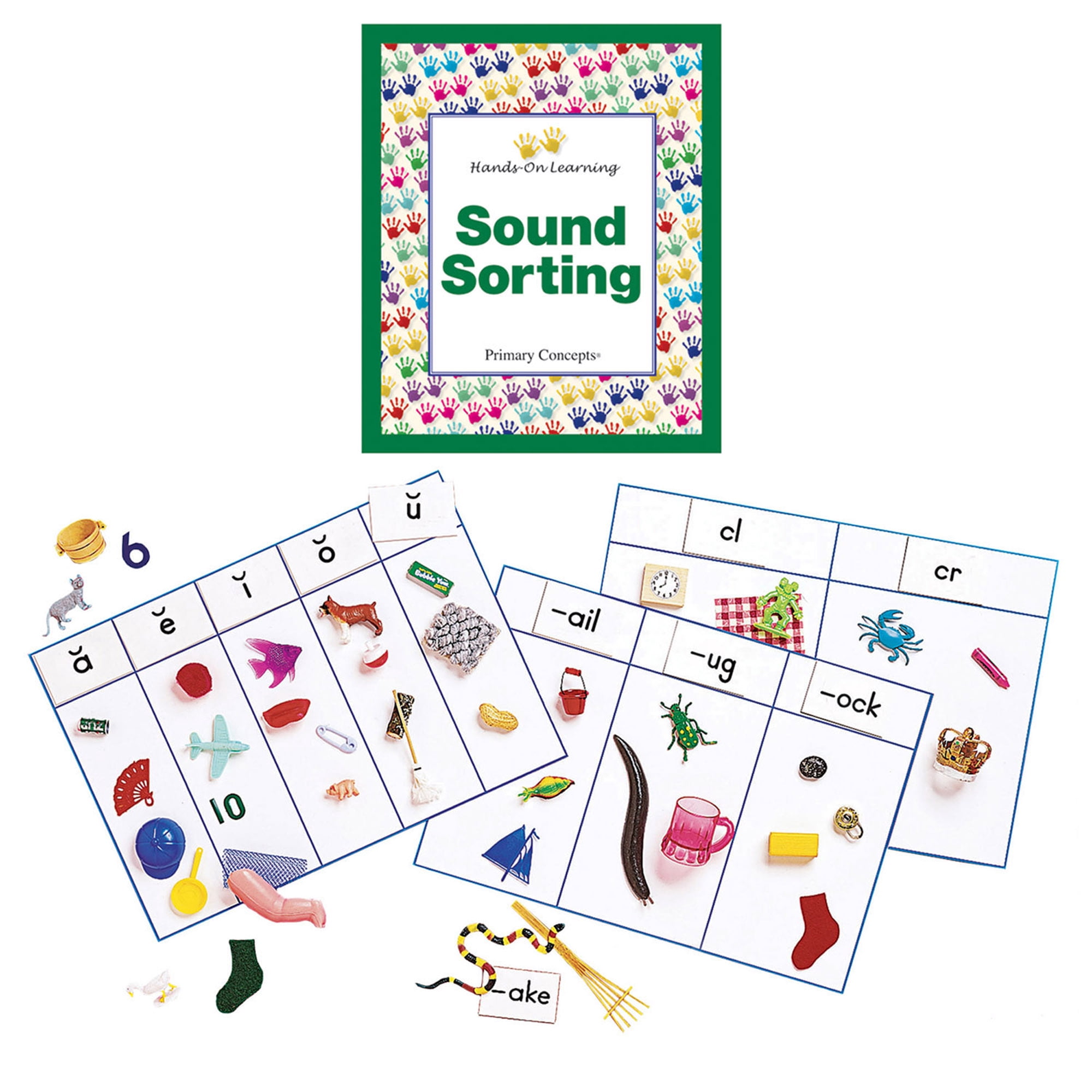 Primary Concepts™ Sound Sorting with Objects, Vowel Sound