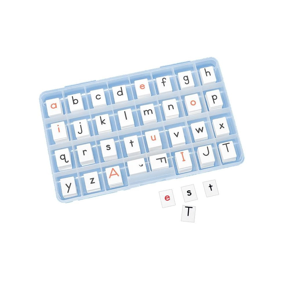 Primary Concepts Two-Sided Alphabet Letter Tiles, 4 Sets, 272 Pieces