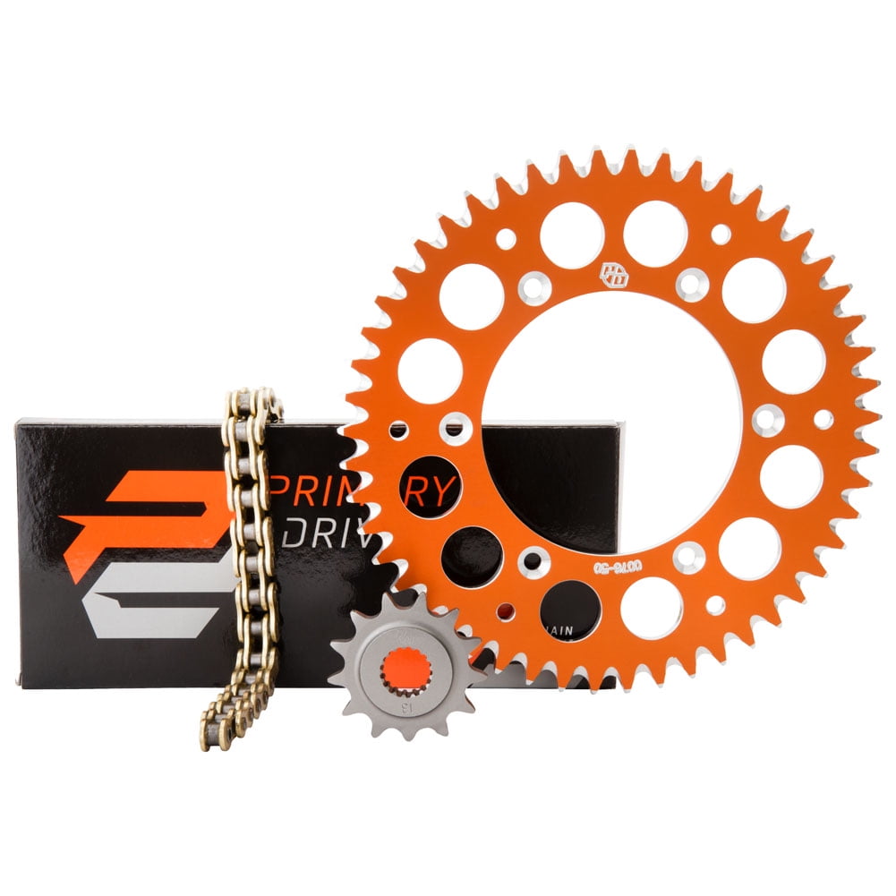 Yamaha YZ250 1999-2022 DID VX3 Gold X-Ring Chain & Stealth Supersprox  Sprocket Kit