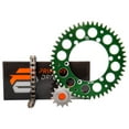 thumbnail image 1 of Primary Drive Alloy Kit & O-Ring Chain Green Rear Sprocket For KAWASAKI KX250 2002-2004, 1 of 4