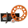 thumbnail image 1 of Primary Drive Alloy Kit & O-Ring Chain Orange Rear Sprocket For KTM 450 XC-F 2008-2009, 1 of 5