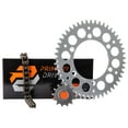 thumbnail image 1 of Primary Drive Alloy Kit & O-Ring Chain Silver Rear Sprocket For KAWASAKI KDX200 2001-2006, 1 of 4