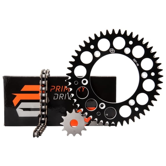 Primary Drive Alloy Kit & x-Ring Chain Black Rear Sprocket for Gasgas Ex 300 2021-2023