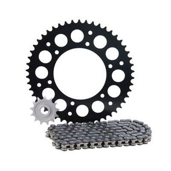 Primary Drive Alloy Kit & X-Ring Chain Black Rear Sprocket for KTM 125 SX 2012-2018