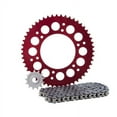 thumbnail image 1 of Primary Drive Alloy Kit & X-Ring Chain Red Rear Sprocket for Honda CRF450R 2009-2016, 1 of 3