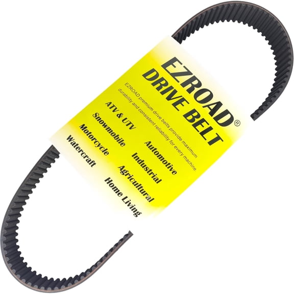 Primary Drive Belt BDL-130K 8mm X 42mm 130 Tooth Compatible with Harley-Davidson Motorcycle 1990-1998 FLT, 1990-1983 FXR 68-Tooth Rear 48-Tooth Front Pulley Transmission BDL130K DS360430 1-5/8"