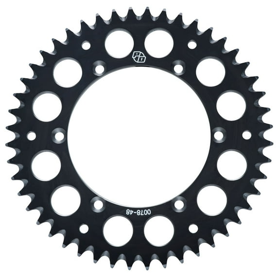 Primary Drive Rear Aluminum Sprocket 46 Tooth Black For GASGAS MC 450F Factory Edition 2023-2025