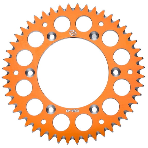 Primary Drive Rear Aluminum Sprocket 47 Tooth Orange for KTM 250 SX 1994-2022