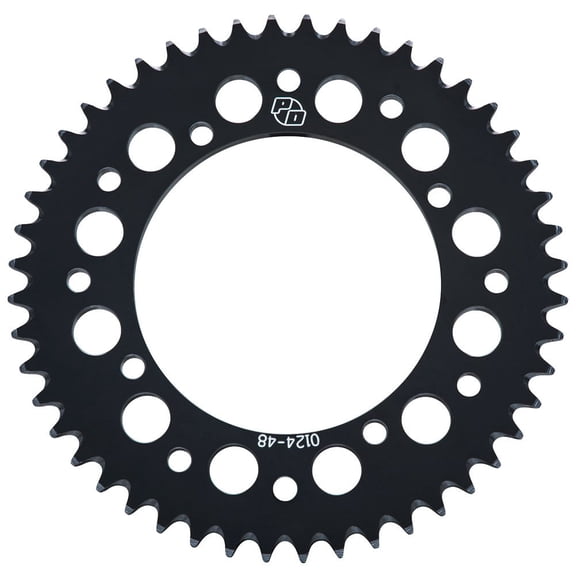 Primary Drive Rear Aluminum Sprocket 48 Tooth Black For SUZUKI RM65 2003-2005