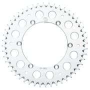 FACSIMILE PUBLISHER Primary Drive Rear Aluminum Sprocket 48 Tooth Silver For Kawasaki KLX300R 2020-2025