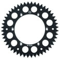 thumbnail image 1 of Primary Drive Rear Aluminum Sprocket 49 Tooth Black For KAWASAKI KX500 1987-2004, 1 of 5