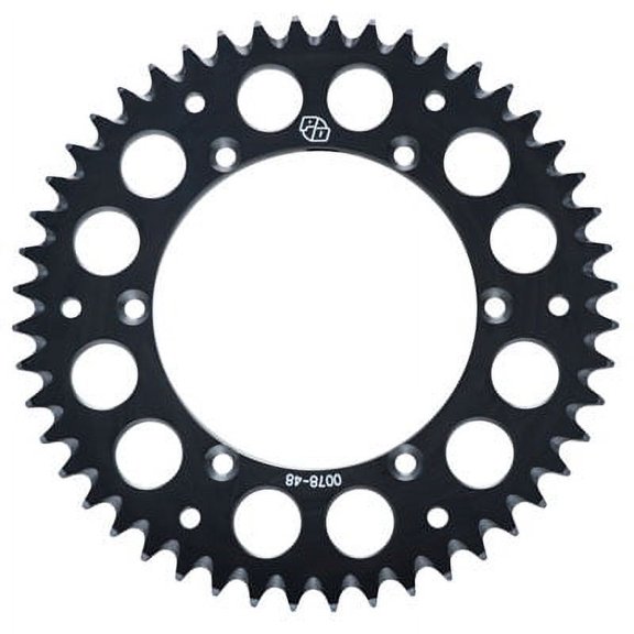 Primary Drive Rear Aluminum Sprocket 51 Tooth Black for KTM 250 SX-F 2005-2018