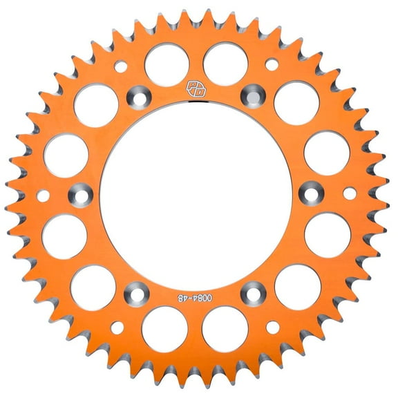 Primary Drive Rear Aluminum Sprocket 51 Tooth Orange for Ktm 525 Sx 4-Stroke 2003-2006