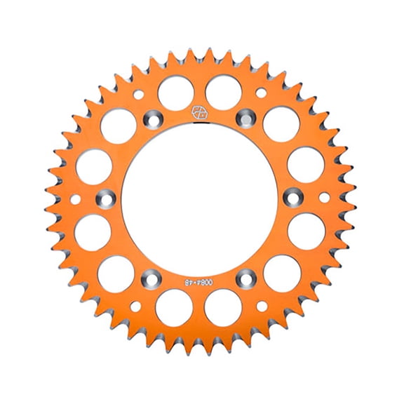Primary Drive Rear Aluminum Sprocket 52 Tooth Orange Compatible With Alta REDSHIFT EX 2018