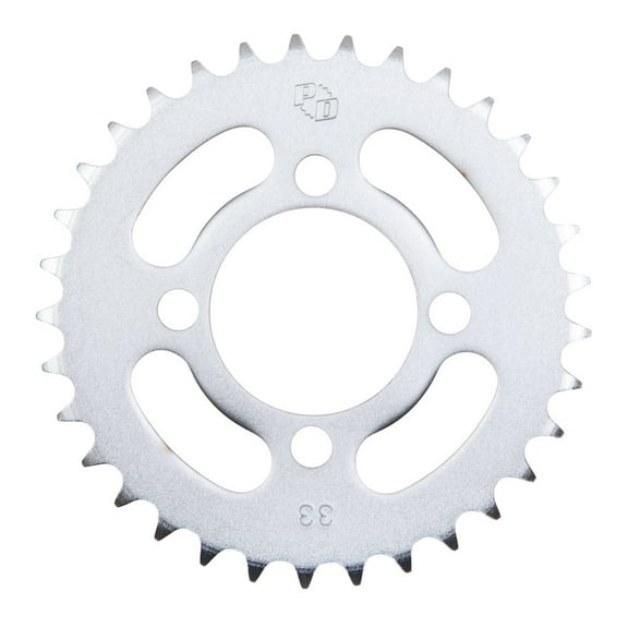 Primary Drive Rear Steel Sprocket 33 Tooth Silver For Kawasaki Z125 PRO 2017-2025
