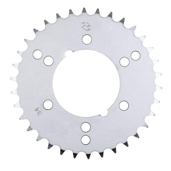 Primary Drive Rear Steel Sprocket 34 Tooth Silver for Polaris 300 2X4 1995-1996