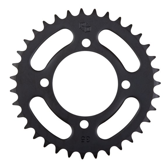Primary Drive Rear Steel Sprocket 35 Tooth Black for Yamaha PW80 YZinger 1983,1985,1991-2006