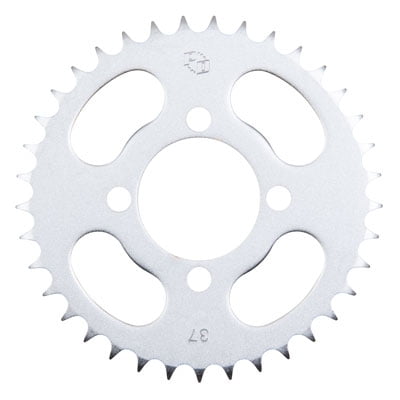Primary Drive Rear Steel Sprocket 37 Tooth Silver For Kawasaki Z125 PRO 2017-2025