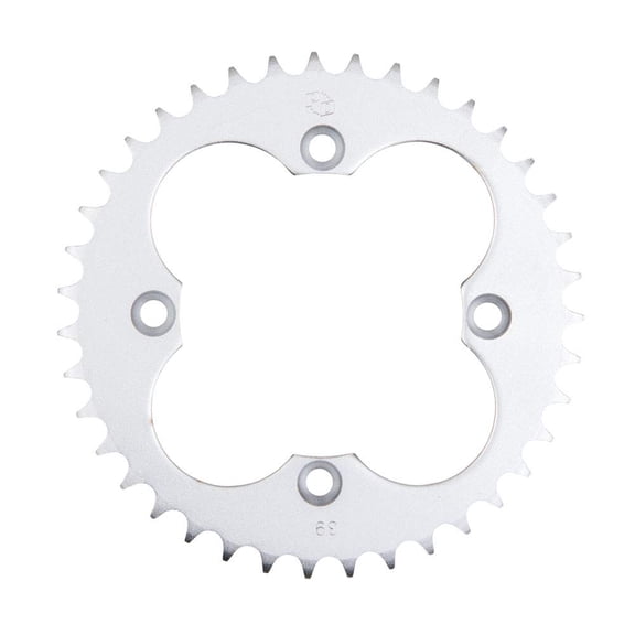 Primary Drive Rear Steel Sprocket 39 Tooth Silver for Honda TRX 450ER 2006-2009,2012-2014
