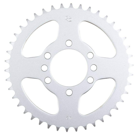 Primary Drive S19A00R Rear Steel Sprocket 42 Tooth Silver