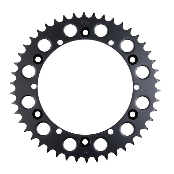 Primary Drive Rear Steel Sprocket 46 Tooth Black for Yamaha Banshee 350 1989-2006
