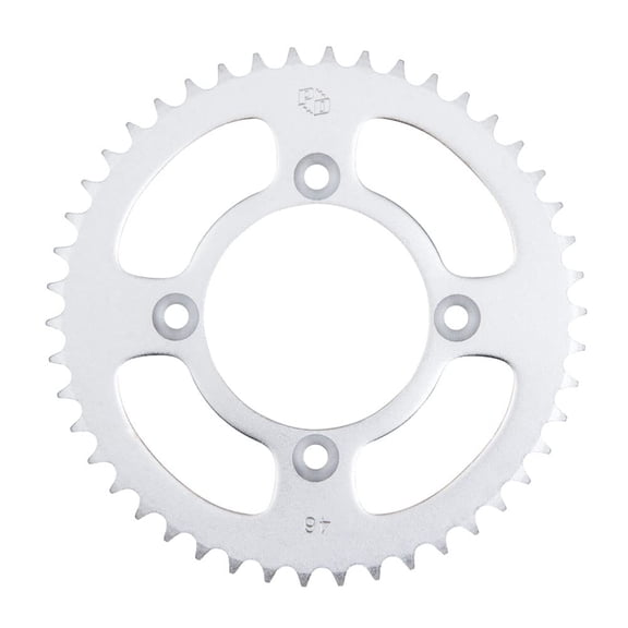 Primary Drive Rear Steel Sprocket 46 Tooth Silver for Honda CRF80F 2004-2009,2011-2013