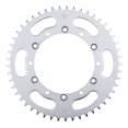 thumbnail image 1 of Primary Drive Rear Steel Sprocket 49 Tooth Silver for Kawasaki KDX200 1986-2006, 1 of 3