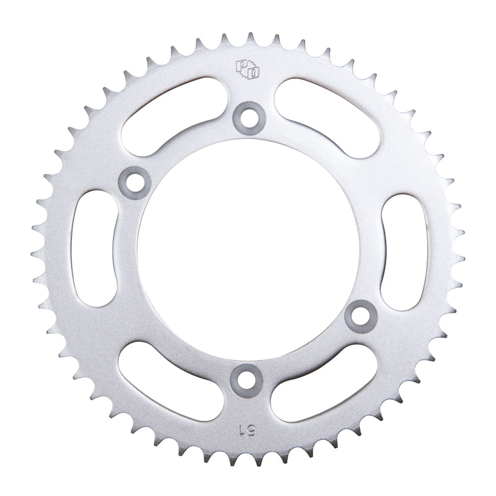Primary Drive Rear Steel Sprocket 51 Tooth Silver For SUZUKI DR-Z 125 2003-2009,2012-2014