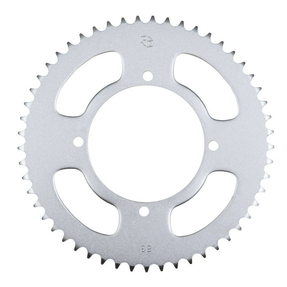Primary Drive Rear Steel Sprocket 53 Tooth Silver for Kawasaki KX80 1986-2000