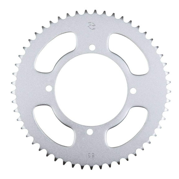 Primary Drive Rear Steel Sprocket 53 Tooth Silver for Suzuki Rm100 2003-2004
