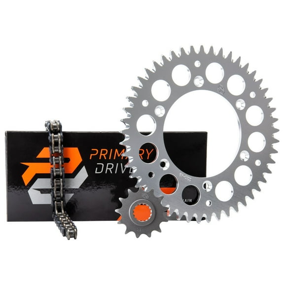 Primary Drive 1097370166 Chain and Sprocket Kit - Steel Rear/O-Ring Chain