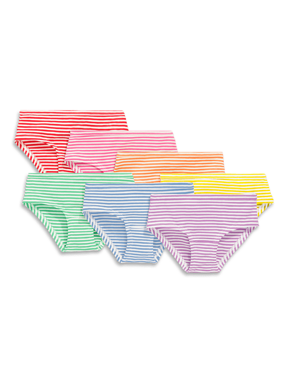 Kids Bikini 7-pack in Primary Mix