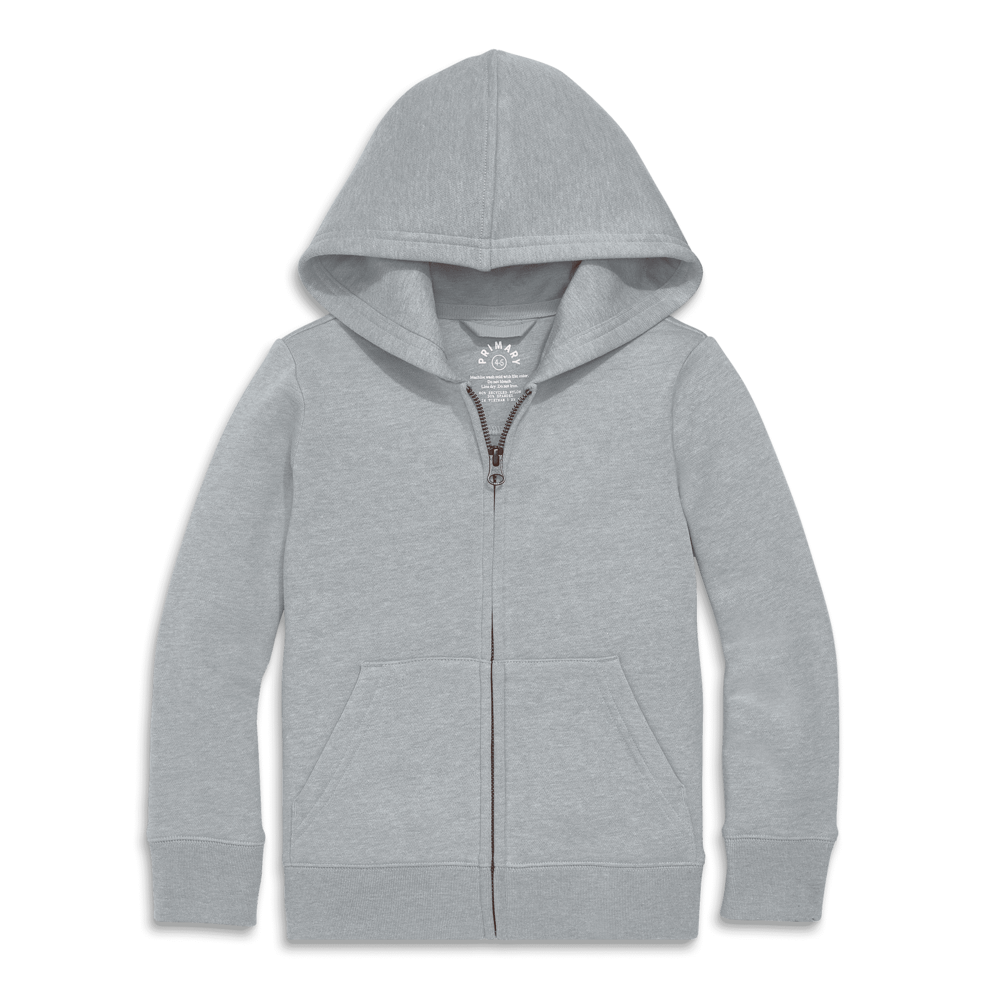 Primary Kids Cozy Fleece Zip Hoodie - Walmart.com