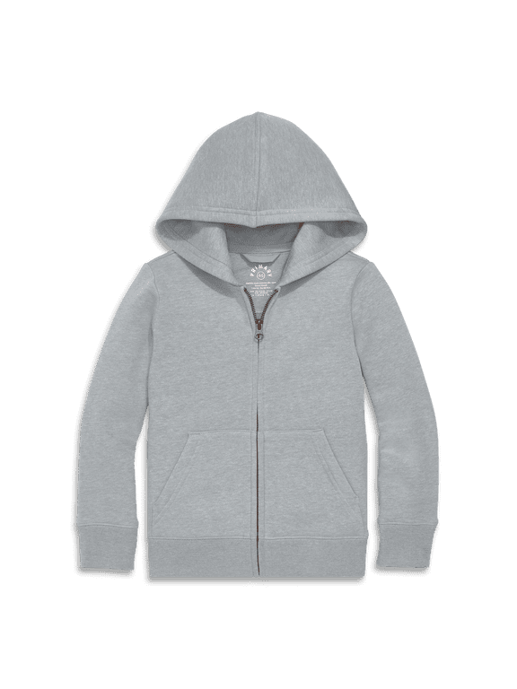 Kids Cozy Fleece Zip Hoodie
