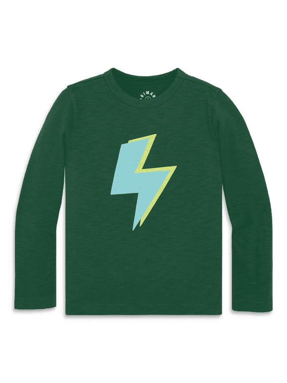 Kids Long Sleeve Bolt Tee