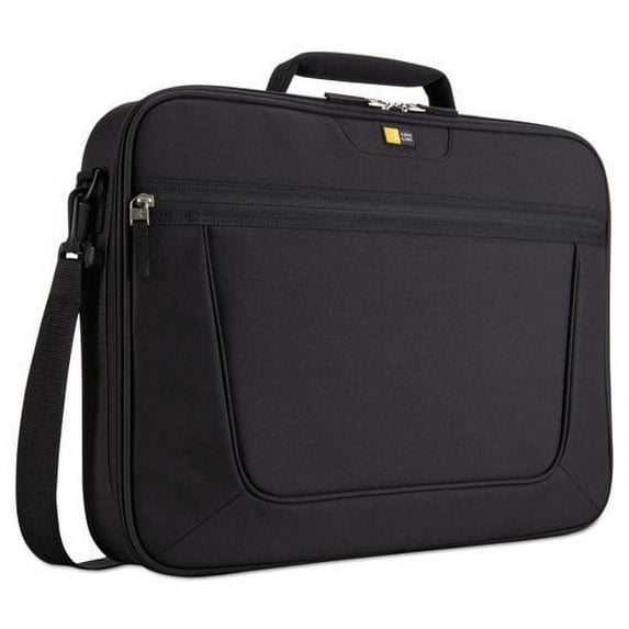 Primary Laptop Clamshell Case, Fits Devices Up to 17", Polyester, 18.5 x 3.5 x 15.7, Black | Bundle of 10 Each