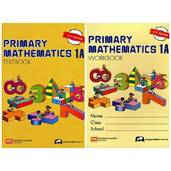 Pre-Owned Primary Mathematics 1A, Textbook, Standards Edition (Paperback) 0761469753 9780761469759