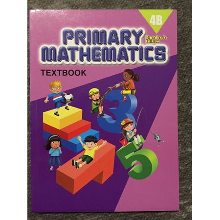 Primary Mathematics STD Edition Textbook 4B